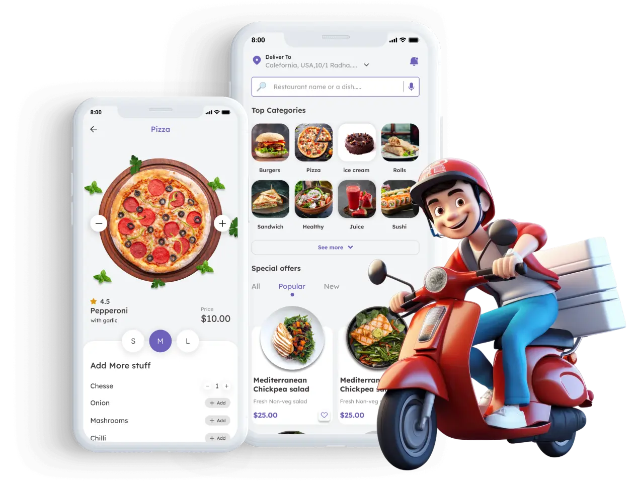Food delivery image