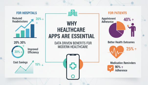 Why Healthcare Apps are Essential for Hospitals and Patients 
