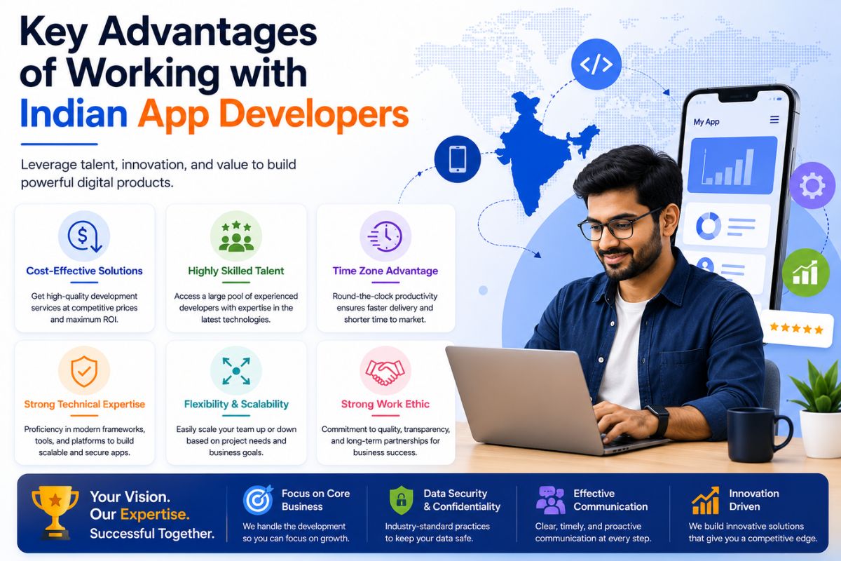 Key Advantages of Working with Indian App Developers