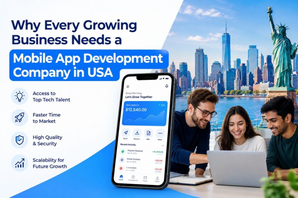 Mobile App Development Company in USA